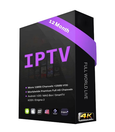 12 months IPTV FOR UK